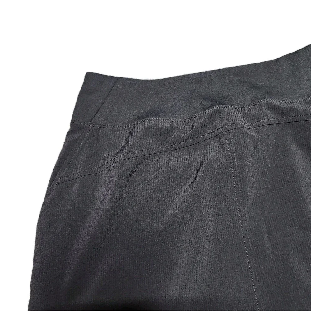 Orvis Black Performance Skort Womens S Golf Athletic Travel Stretch Skirt Shorts